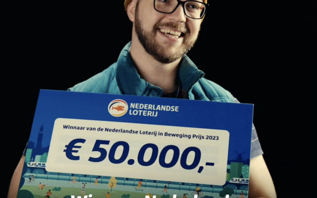 NBL Winnaar Nederlandse Loterij in Beweging Prijs